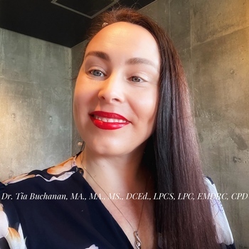 Avatar of Dr. Tia Buchanan, M.A., M.A., M.S., PhD., LPCS, LPC, LAC, LPCC, LCMHC-S